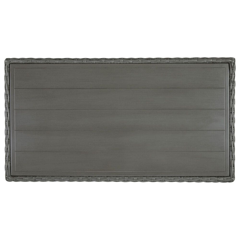 Ashley Elite Park Patio Coffee Table in Gray - Table Only, , large
