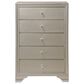 Crown Mark Lyssa 5-Drawer Chess in Champagne, , large