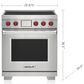 Wolf Appliances 5.1 Cu. Ft. Professional Induction Range in Stainless Steel, , large