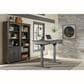 Riva Ridge Oxford 60" Lift Desk in Peppercorn and Black, , large