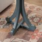 Linden Boulevard Dylan Sculptural Pedestal End Table in Blue, , large