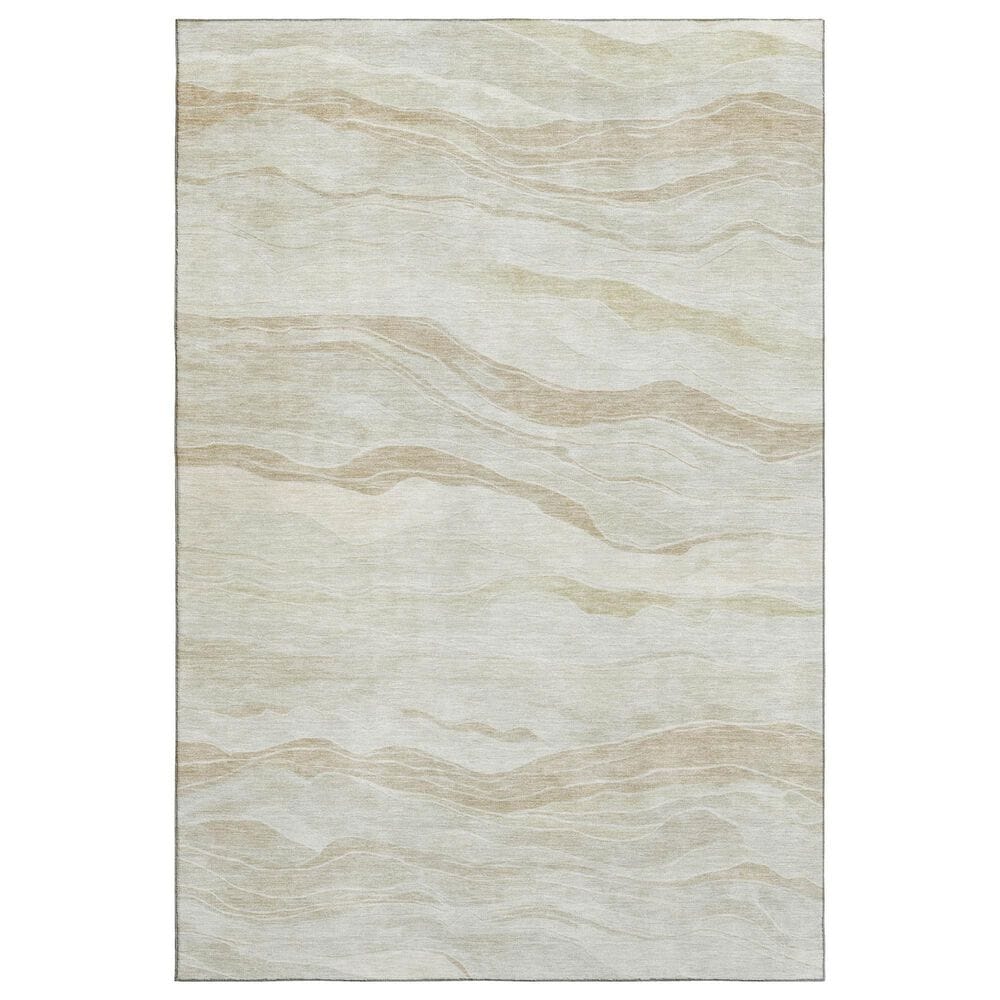 Dalyn Rug Company Pacifica PA6 3" x 5" Beige Area Rug, , large