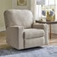 Ashley Deltona Manual Rocker Recliner in Parchment, , large
