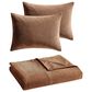 Hallmart Collectibles Judith 3-Piece King Coverlet Set in Whiskey, , large