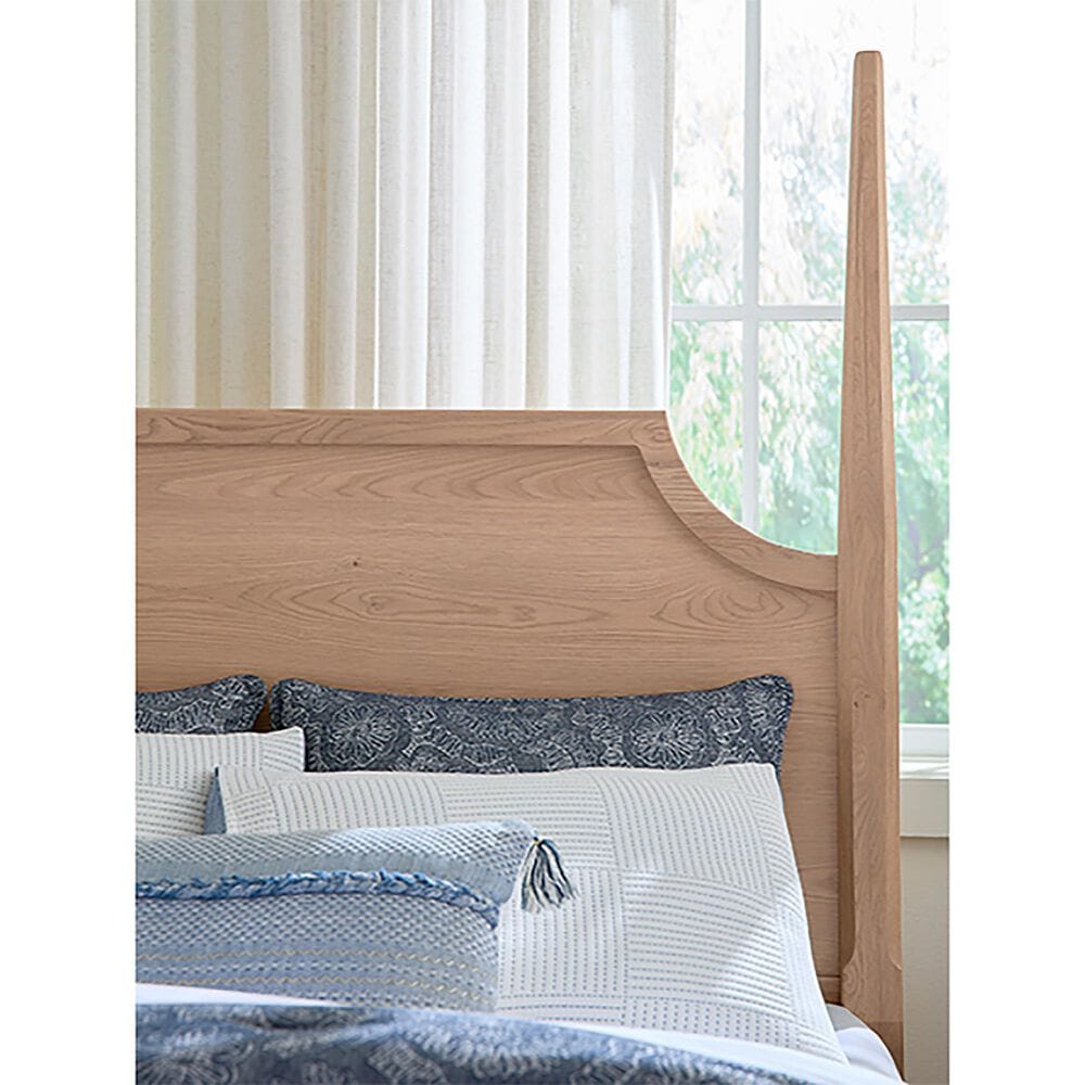 Viceray Collections Tide and Timber Full Poster Bed in Clear Oak, , large