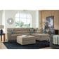 Ashley Olten 2-Piece Right Facing Sectional with Chaise in Mocha, , large
