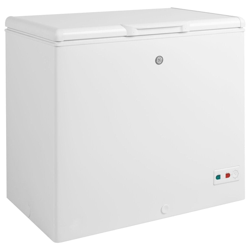 GE 8.8 Cu. Ft. Manual Defrost Chest Freezer in White, , large