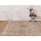 Amer Rugs Eternal 3"11" x 5"11" Sea Mist and Ivory Area Rug, , large