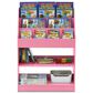 HOMLUX 5-Tier Magazine Bookshelf in Pink, , large