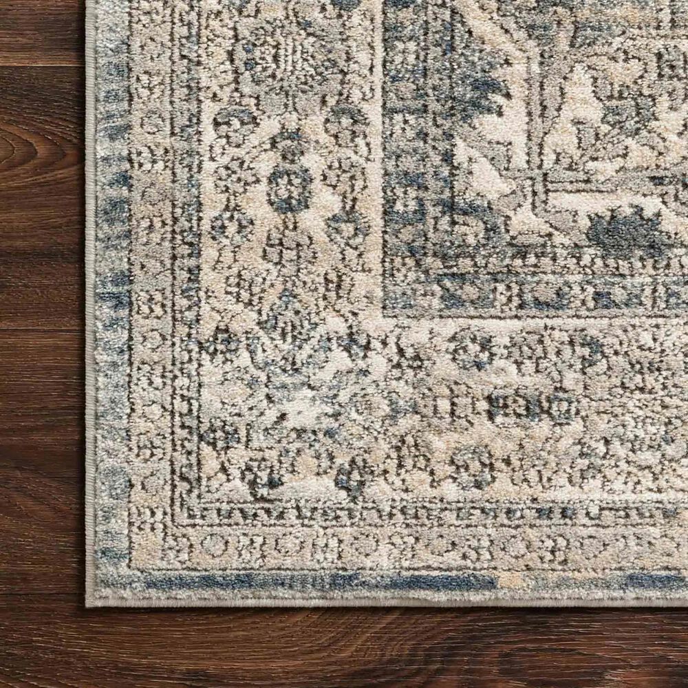 Loloi II Teagan TEA-04 2&#39;8&quot; x 10&#39;6&quot; Sky and Natural Runner, , large