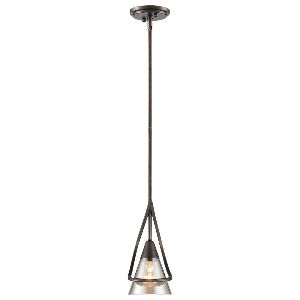 Golden Lighting Olympia 1-Light Mini Pendant in Burnt Sienna, , large