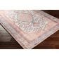 Surya Amelie AML-2326 7"10" x 10"2" Blush, Ivory, Aqua, Peach, Camel and Charcoal Area Rug, , large