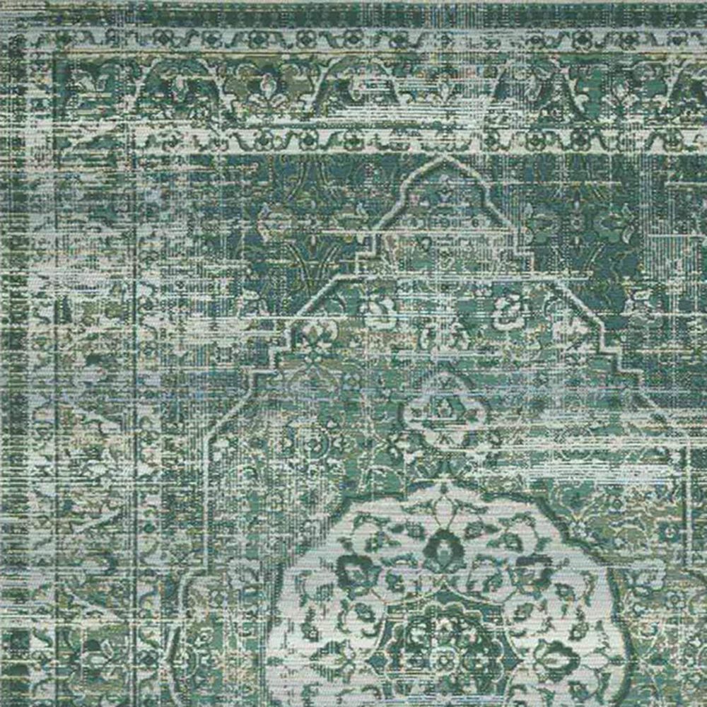Loloi Mika 2&#39;5&quot; x 7&#39;8&quot; Green and Mist Runner, , large