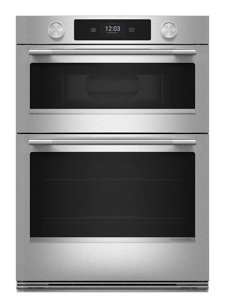 KitchenAid 27" Smart Combination Microwave Wall Oven in PrintShield Stainless, , large