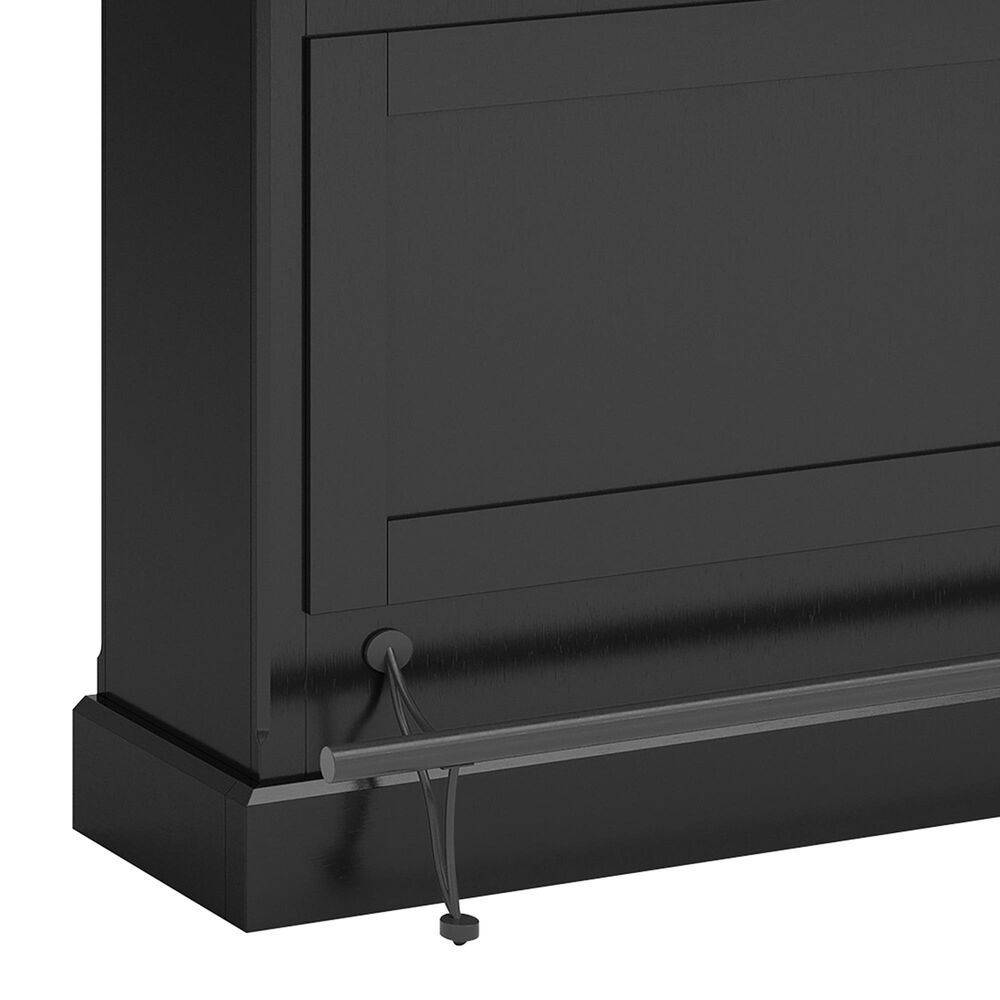 Ashley Wildenauer Bar in Warm Satin Black and Brown, , large