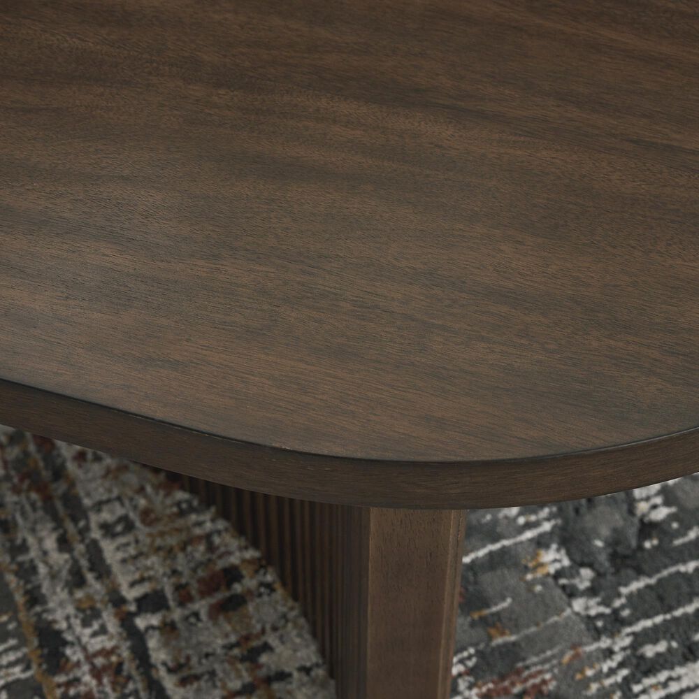 Ashley Korestone Coffee Table in Dark Brown, , large