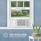 Keystone 5000 BTU Window Mounted Air Conditioner in White, , large