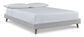 Ashley Tannally Full Upholstered Platform Bed in Beige, , large