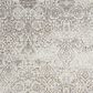 Nourison Damask DAS06 2"3" x 3"9" Ivory Area Rug, , large