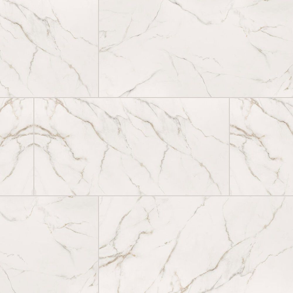 MS International Kaya Calacatta Lucca 24" x 48" Polished Porcelain Tile, , large