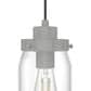 Hunter Devon Park 3-Light Linear Cluster in Brushed Nickel, , large