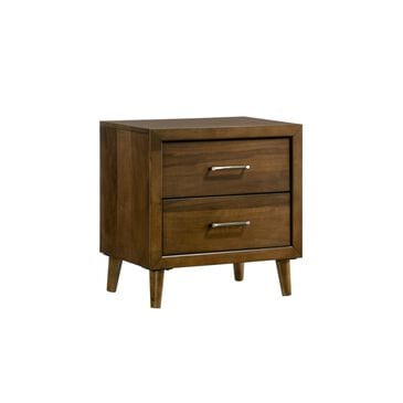 Mayberry Hill Malibu 2-Drawer Nightstand in Walnut, , large