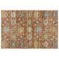Dalyn Rug Company Silk Road Cayenne, Paprika, Ivory, Gold, Teal, Gray and Brown 1"8" x 2"6" Area Rug, , large