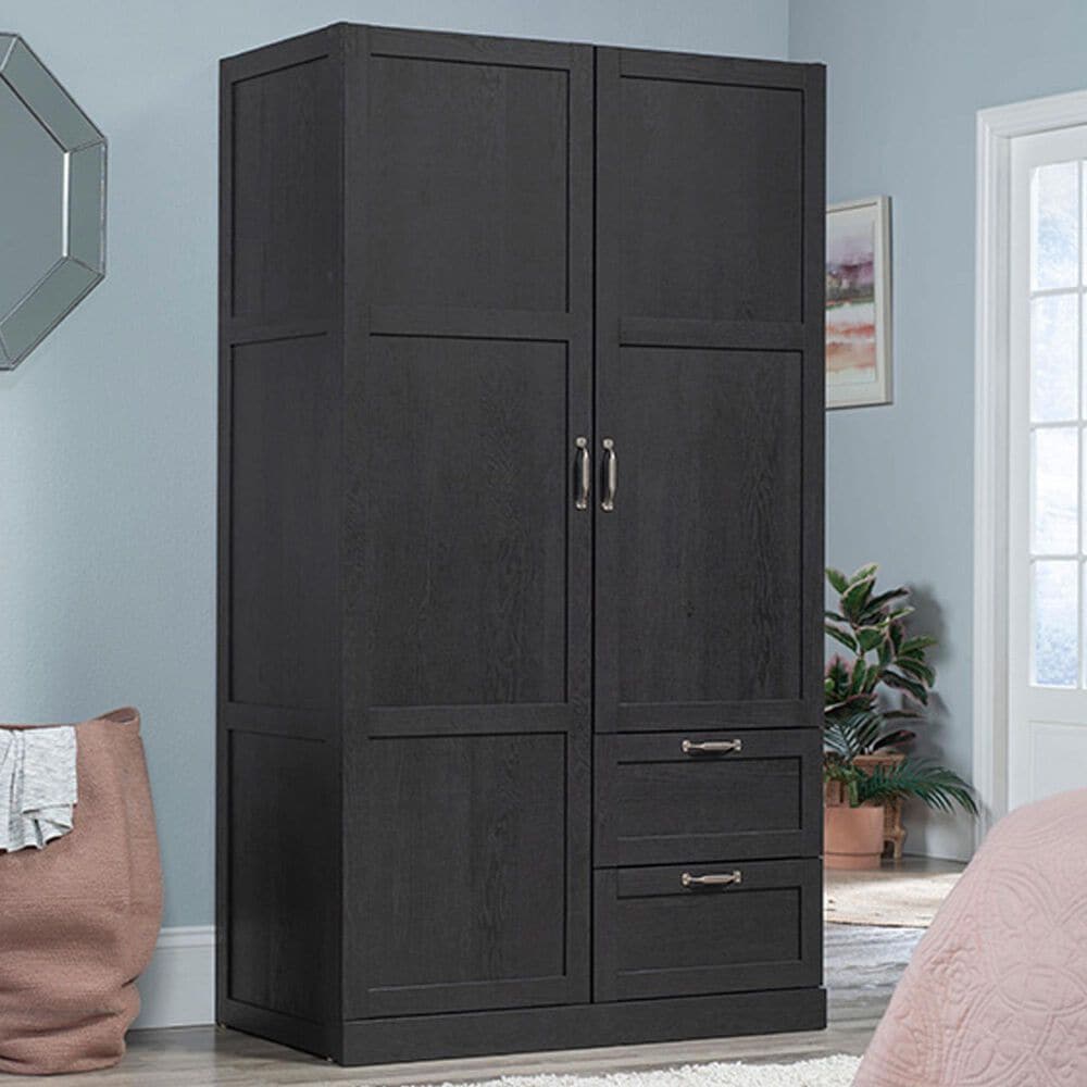 Sauder Select Wardrobe in Raven Oak, , large