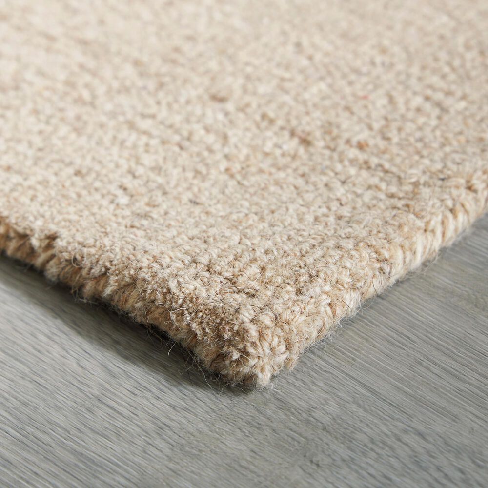 Ashley Kencher 5&#39; x 7&#39; Beige and Brown Area Rug, , large