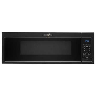 Whirlpool 1.1 Cu. Ft. Over-the-Range Low Profile Microwave Hood Combination in Black, , large