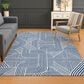 Dalyn Rug Company The Reserve TR14 Navy 3" x 5" Indoor/Outdoor Area Rug, , large