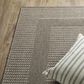 Oriental Weavers Caicos CA05A 5"3" x 7"3" Grey Area Rug, , large