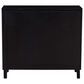 Linon Home Decor Miles 3-Door Accent Cabinet in Midnight Blue, , large