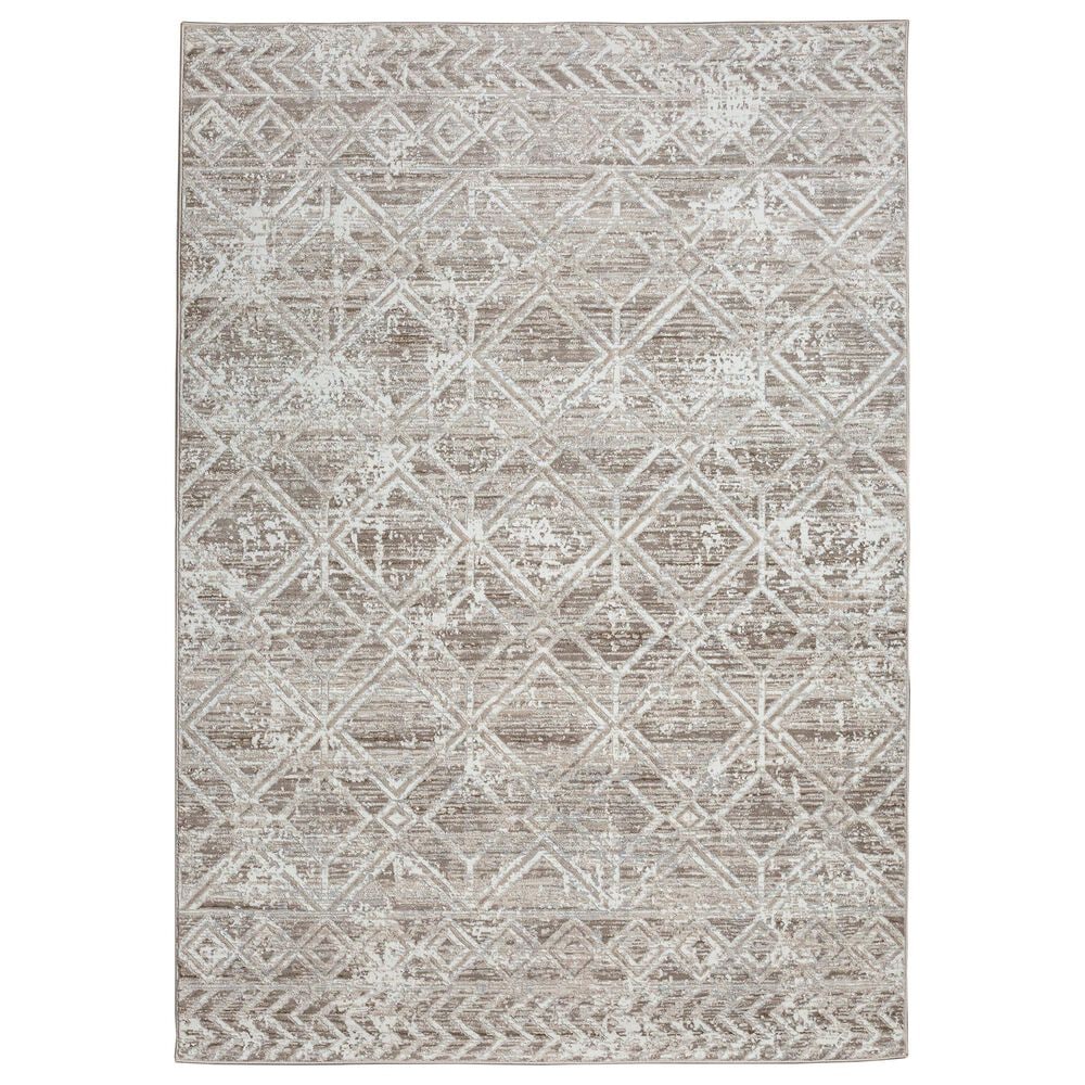 Radici USA Livigno Southwestern 7"10" x 10"6" Beige Area Rug, , large