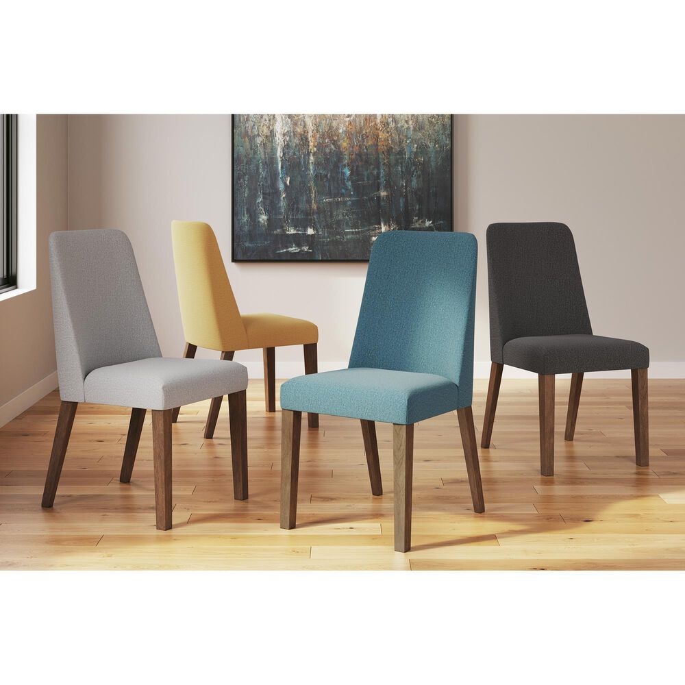 Ashley Lyncott 5-Piece Round Dining Set in Medium Brown, , large