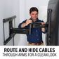 Sanus Advanced Full-Motion 4D + Shift TV Wall Mount for TVs 42"-90", , large