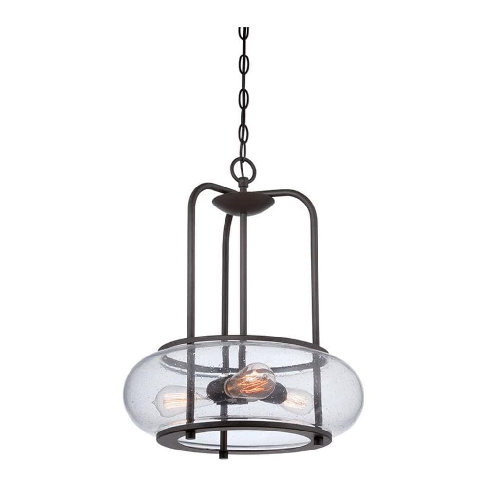 Quoizel Trilogy 3-Light Pendant in Old Bronze, , large