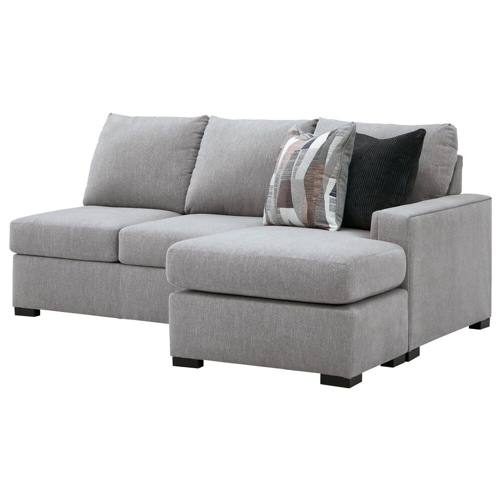 Ashley Lakepoint 2-Piece U-Shaped Sectional with Right-Facing Chaise in Nickel, , large