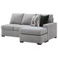 Ashley Lakepoint 2-Piece U-Shaped Sectional with Right-Facing Chaise in Nickel, , large