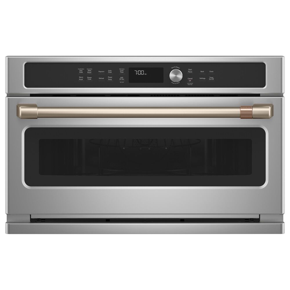 Cafe 30&quot; Handle Kit for Wall Oven and Advantium in Brushed Bronze, , large