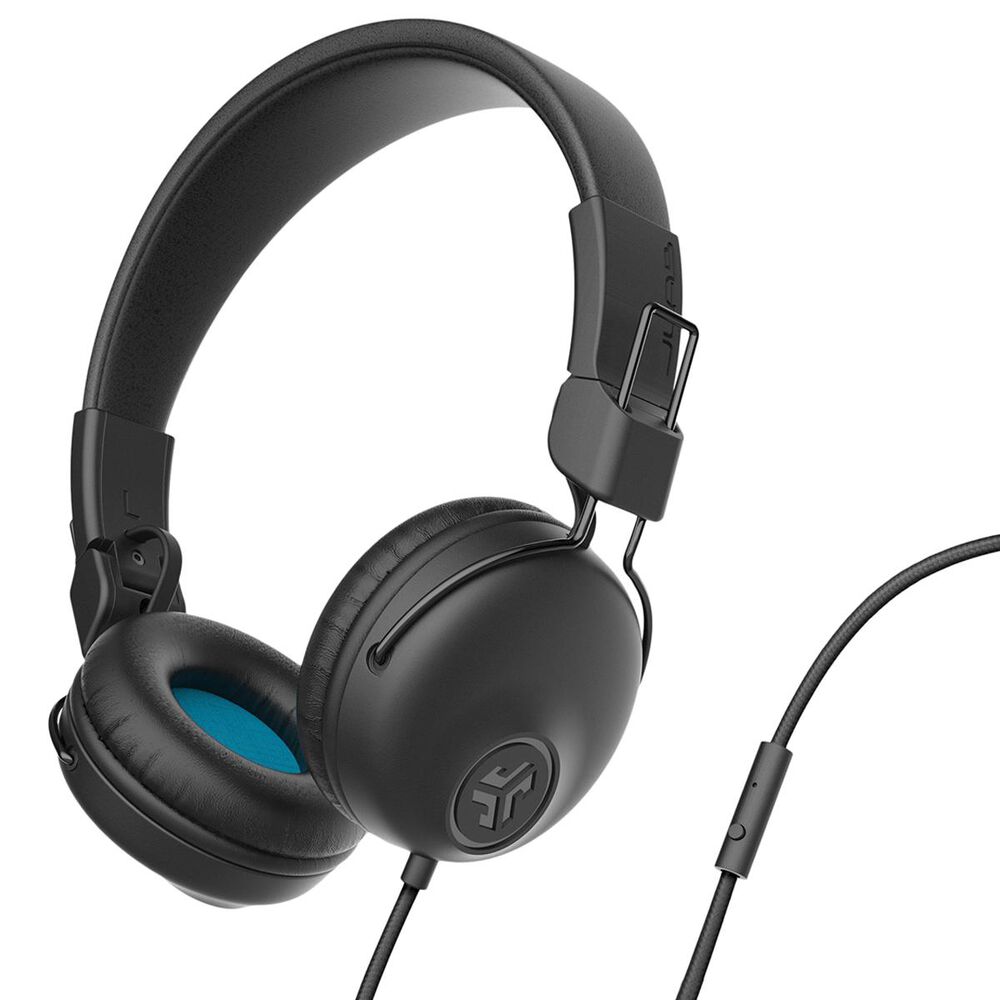 JLab Studio Wired OnEar Headphones in Black NFM