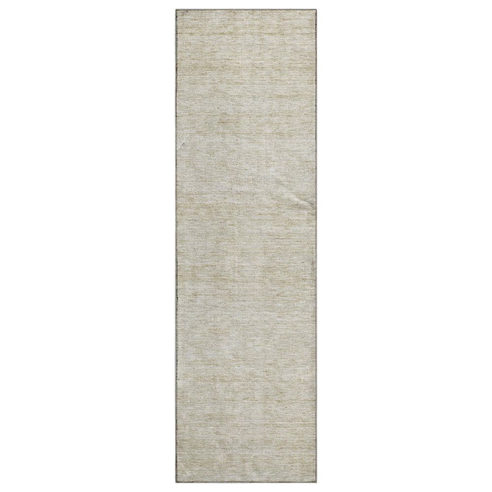 Dalyn Rug Company Soft Essentials Solid Beige 2"3" x 7"6" Indoor/Outdoor Runner, , large