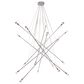 Zuo Modern Belief Ceiling Lamp in Chrome, , large