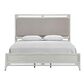 Davis International Solitude 3 Piece King Panel Bedroom Set in White Rub Through Finish, , large