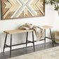 Maple and Jade 48" Bench in Black and Brown, , large