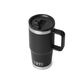YETI Rambler 20 Oz Travel Straw Mug with Color-Matched Straw Lid in Black, , large