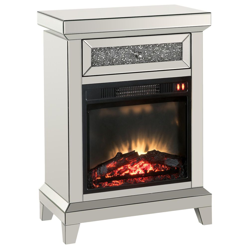 Gunnison Co. Noralie 24" Fireplace in Mirrored, , large