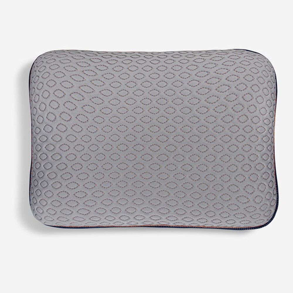 Bedgear Cosmo 1.0 Performance Pillow in Gray and Rose Gold Nebraska
