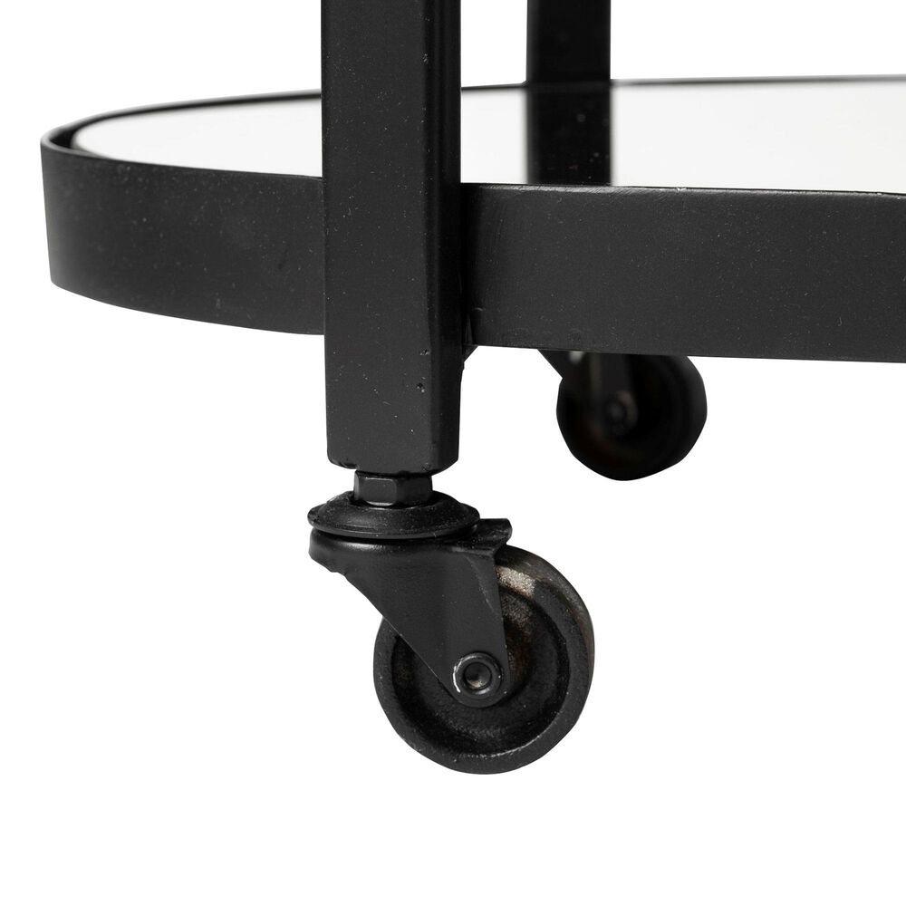 Mercana Eleonore Bar Cart in Black, , large