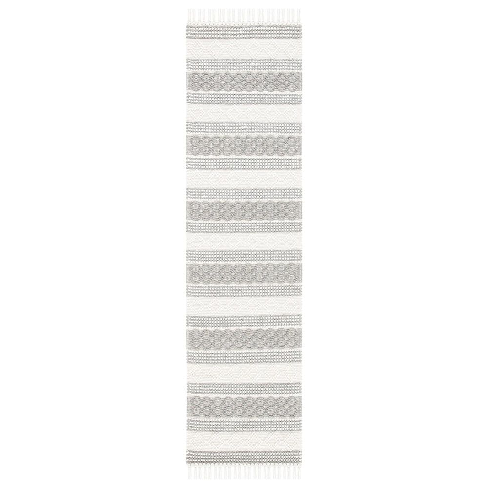 Safavieh Natura NAT859A 2"3" x 9" Ivory and Grey Runner, , large